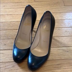 Christian Louboutin Black Classic Heels